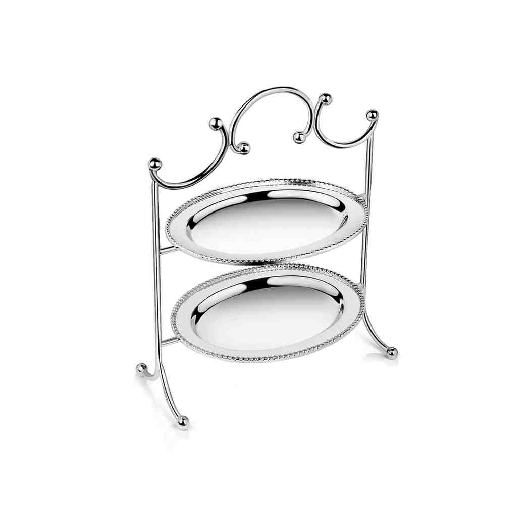 Oval Two Tier Stand