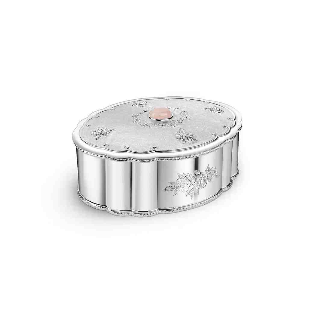 Oval Jewellery Casket