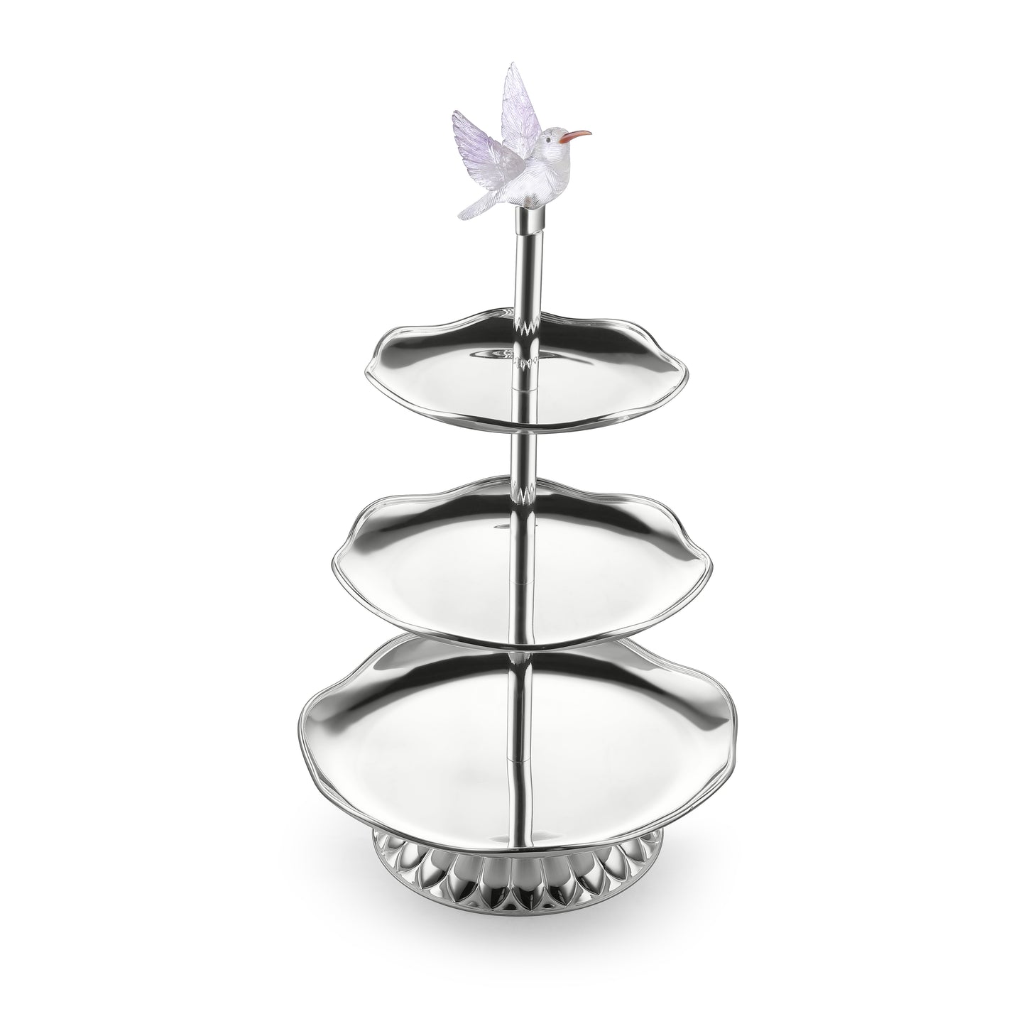 Humming bird high tea stand