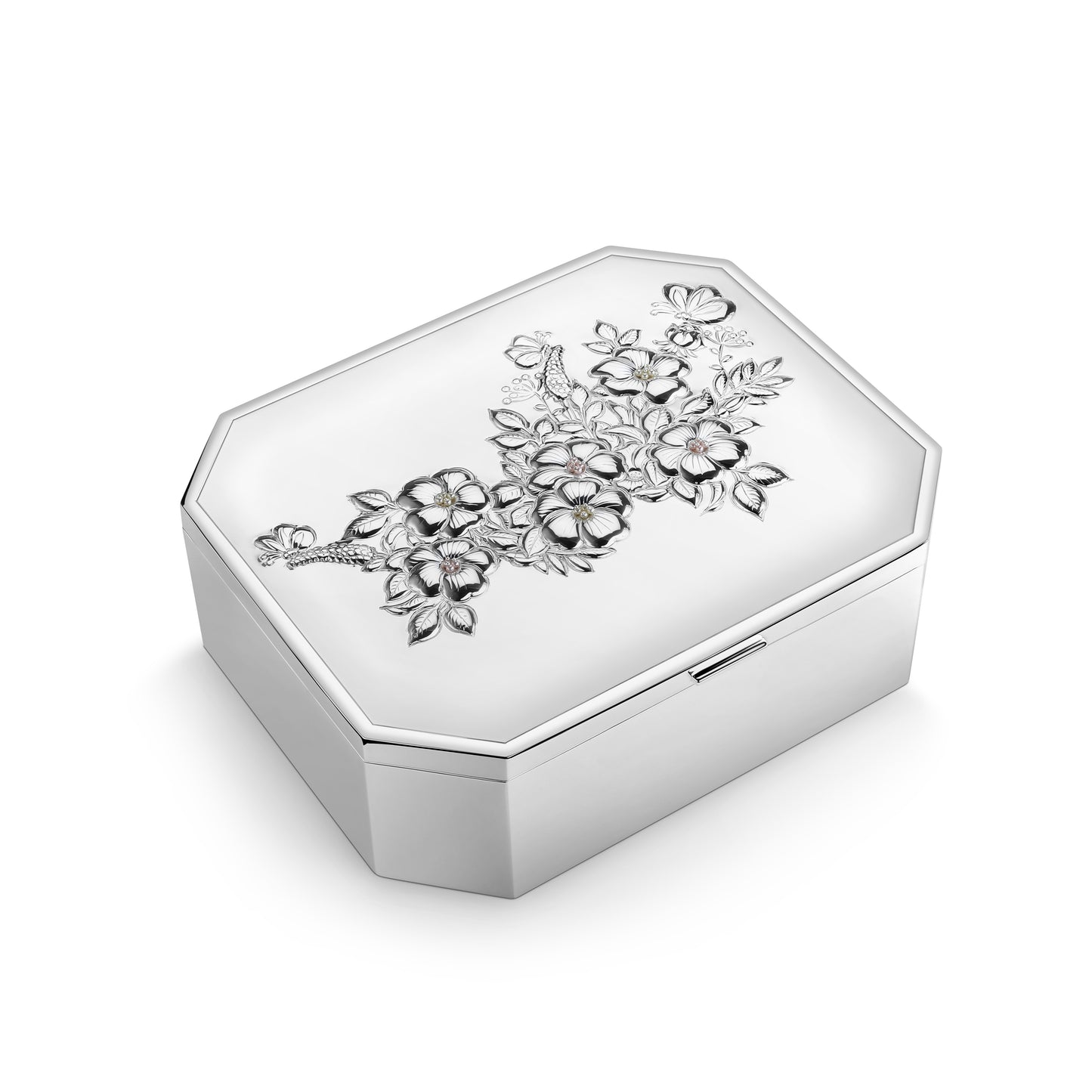 Silver garden box