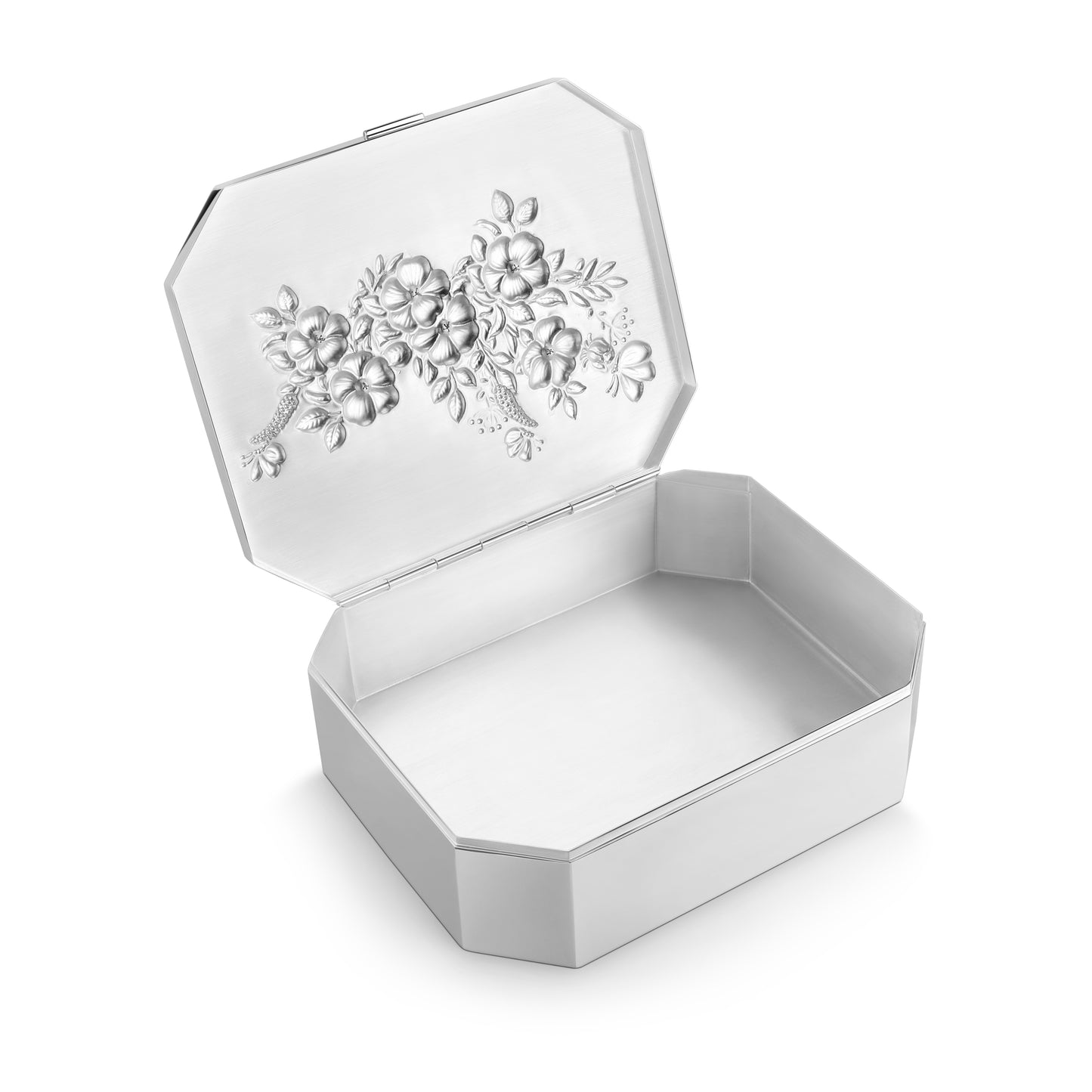 Silver garden box