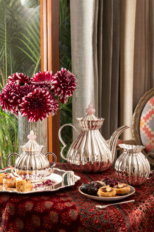 Fluted Tea Set