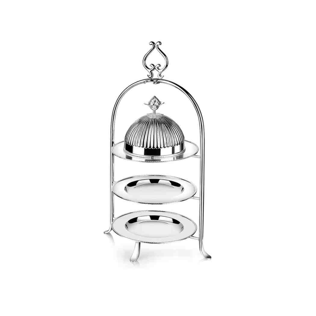 Three Tier Victorian High Tea Stand – Silverstein