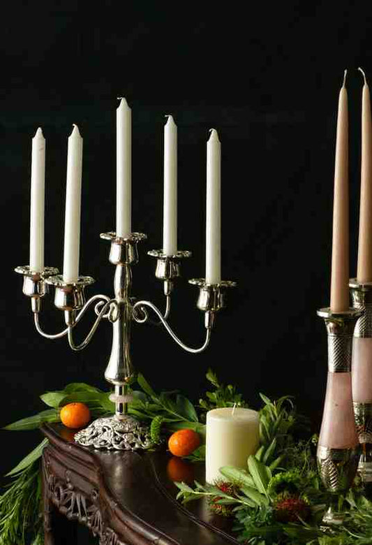 Rose 5 Arm Candleabra