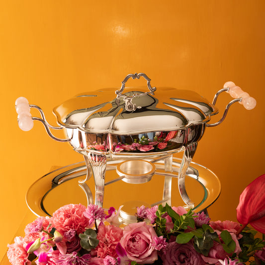 Chafing Dish Rose Quartz