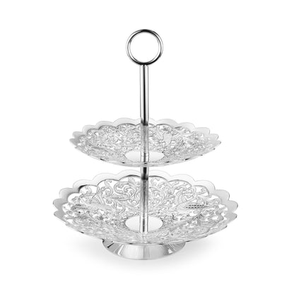 Lace Two Tier Stand
