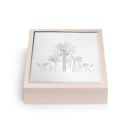 Camels Under Palm Trees Box