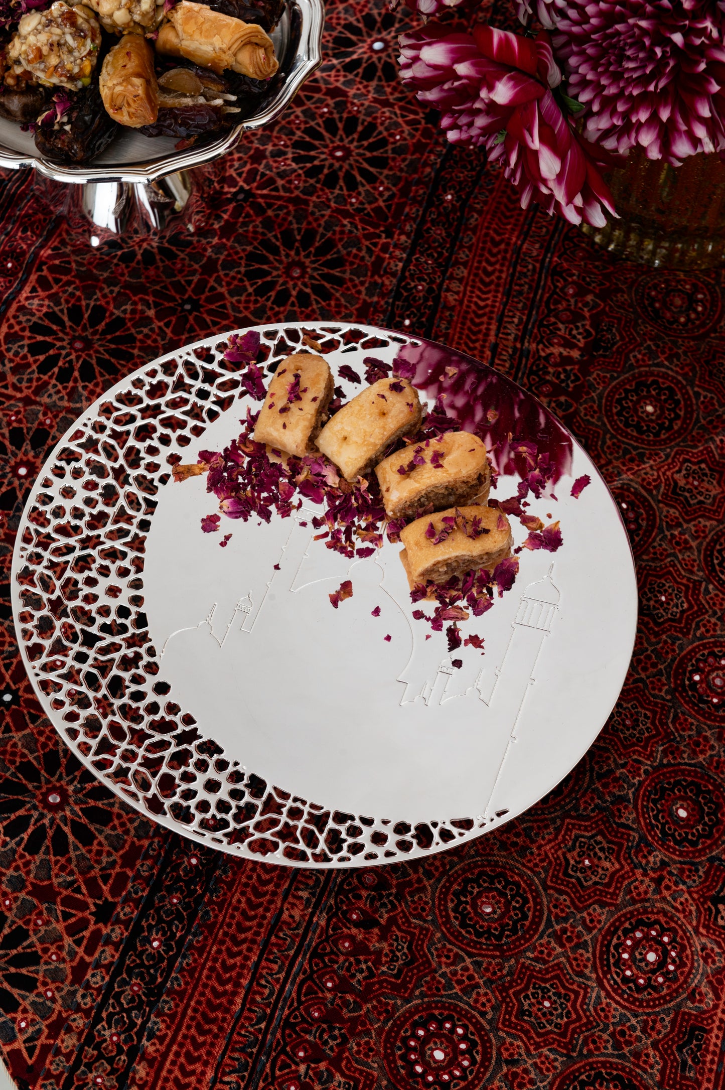 Arabic Lace Detail Platter