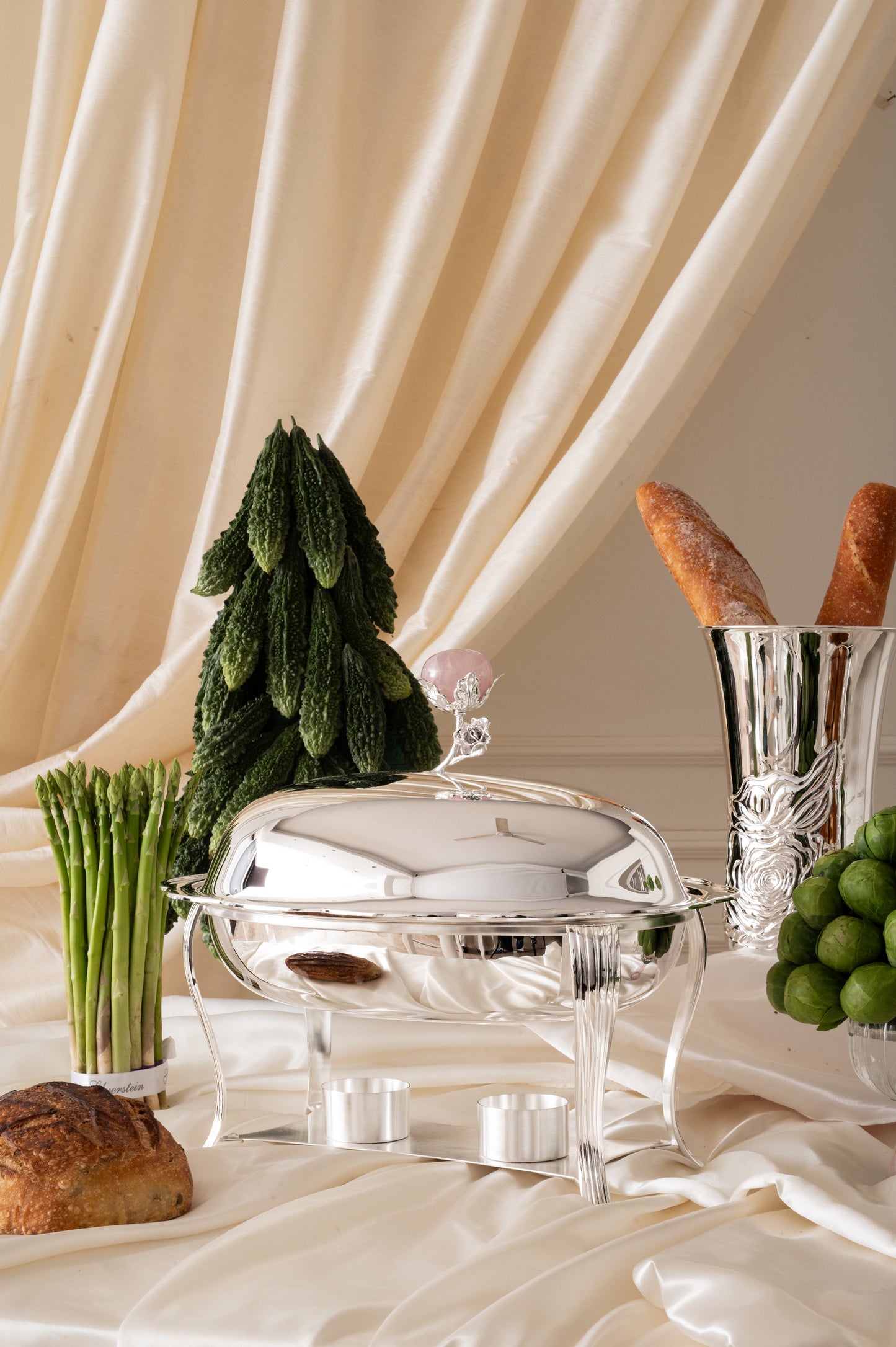 Rose Bud Chafing Dish
