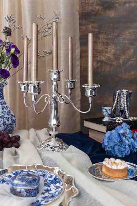 Rose 5 Arm Candleabra