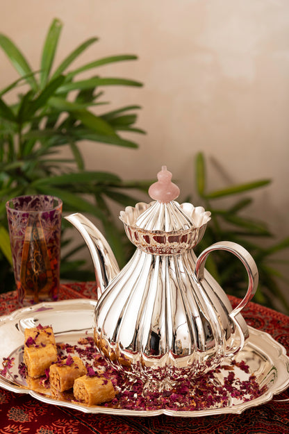 طقم شاي مضلع