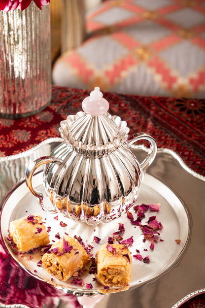 طقم شاي مضلع